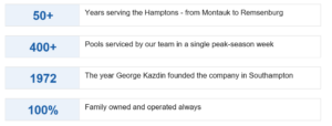 family pool company Hamptons
